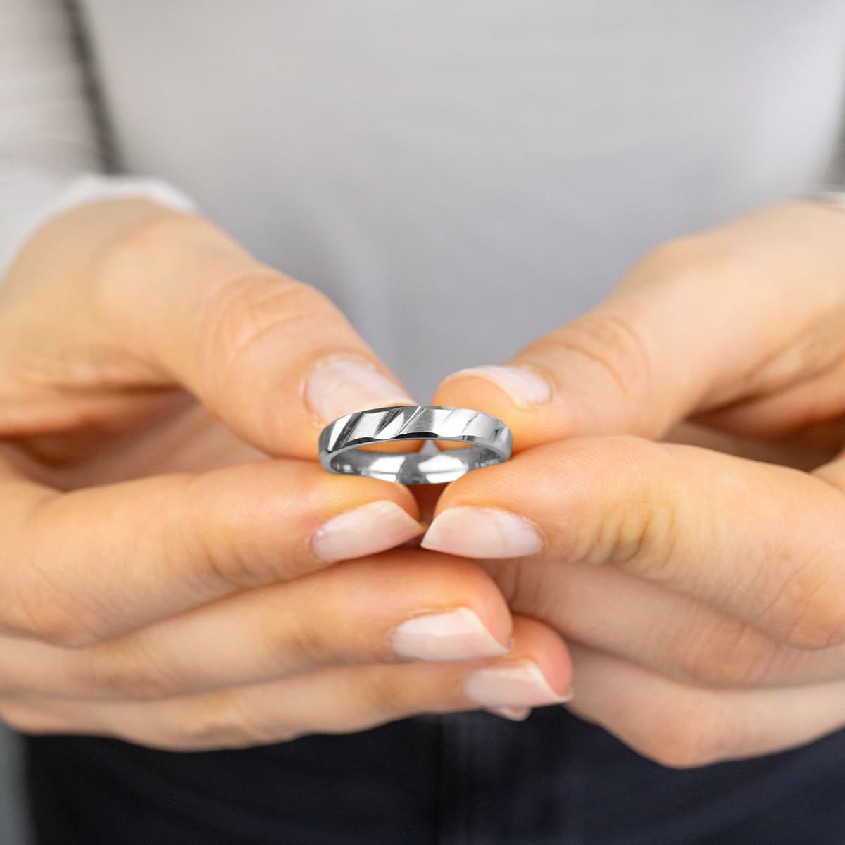 Women's Wedding Bands MASCHIO FEMMINA Silver