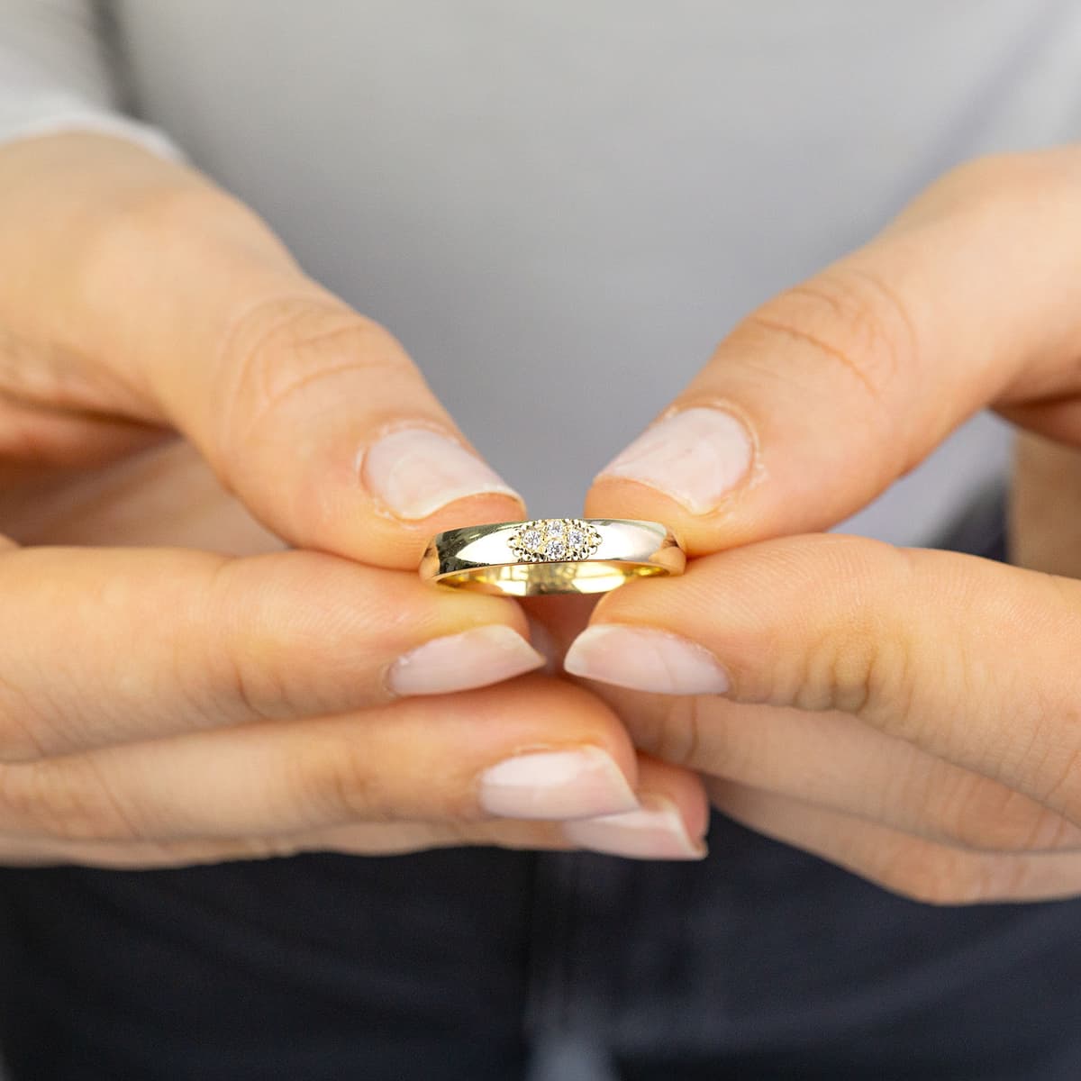 Women's Wedding Bands MASCHIO FEMMINA Gold