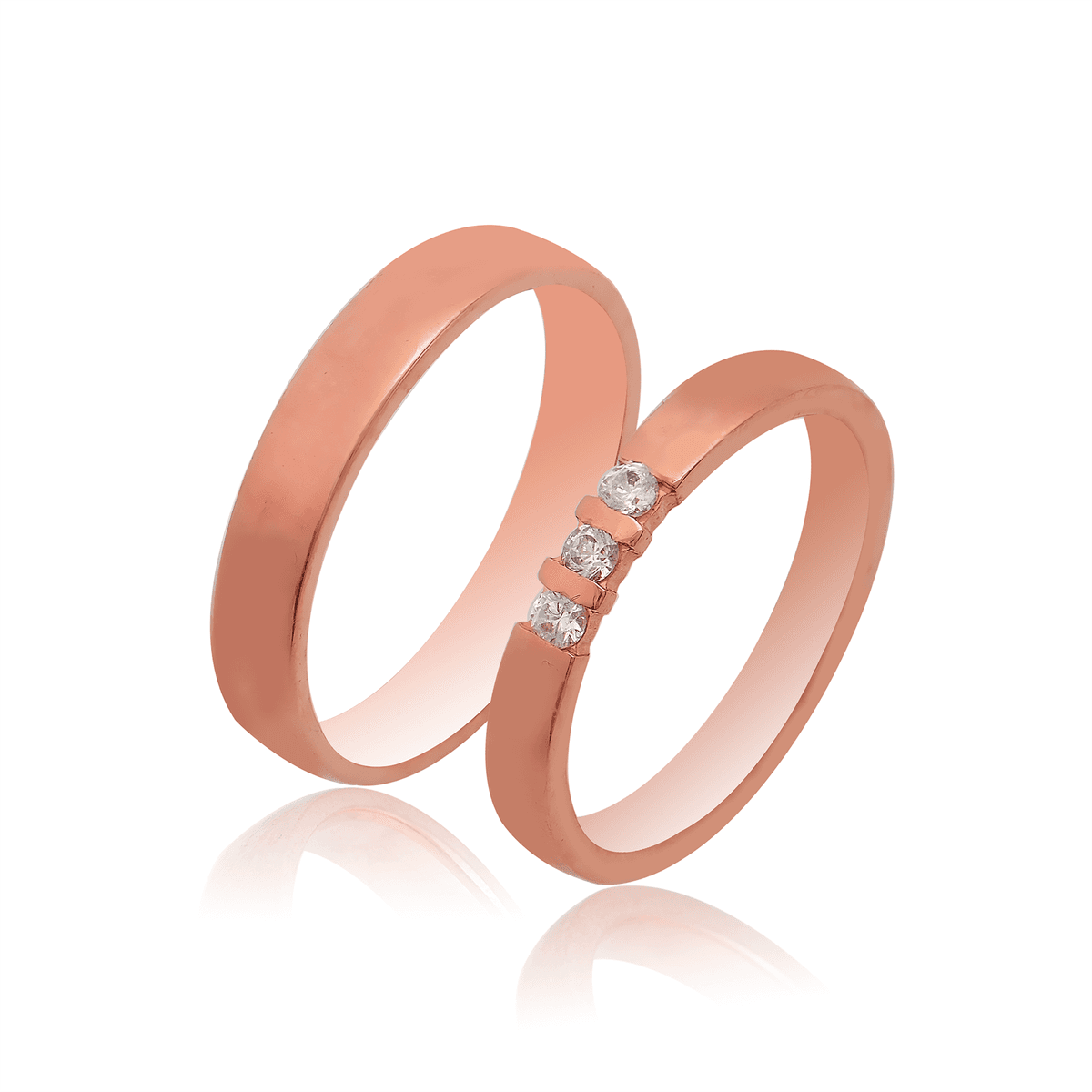 Men's Rings MASCHIO FEMMINA Rose Gold