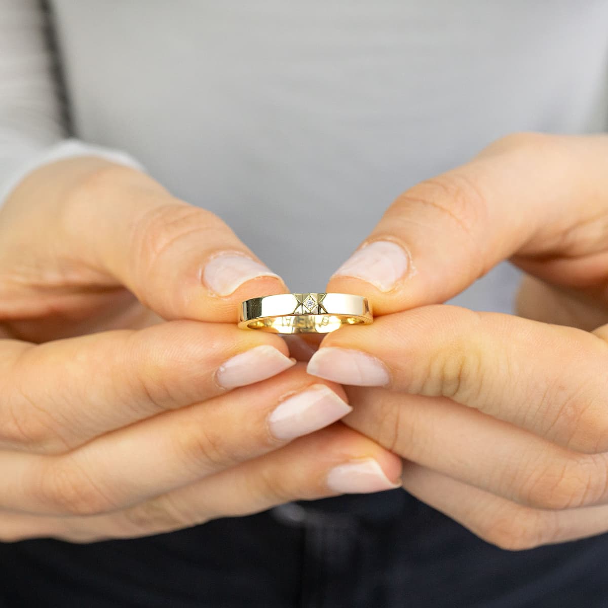 Women's Wedding Bands MASCHIO FEMMINA Gold