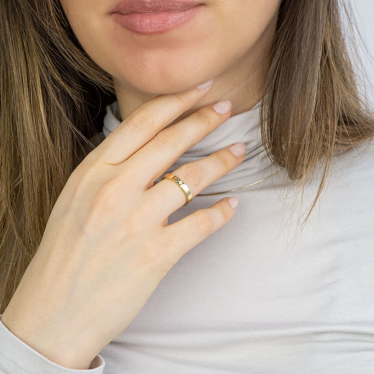 Women's Wedding Bands MASCHIO FEMMINA Gold