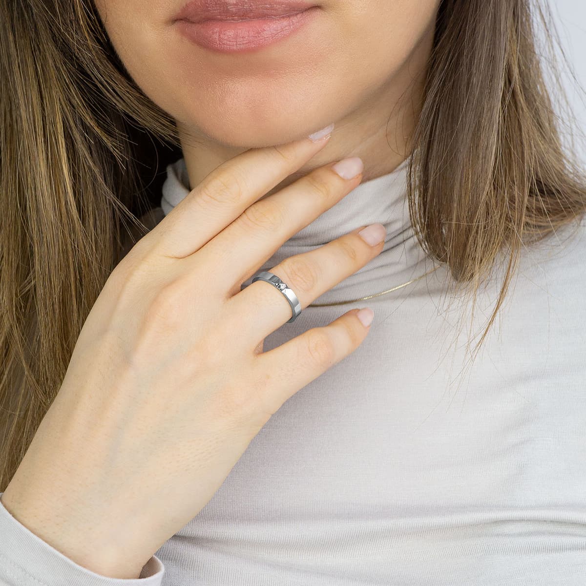 Women's Wedding Bands MASCHIO FEMMINA Silver