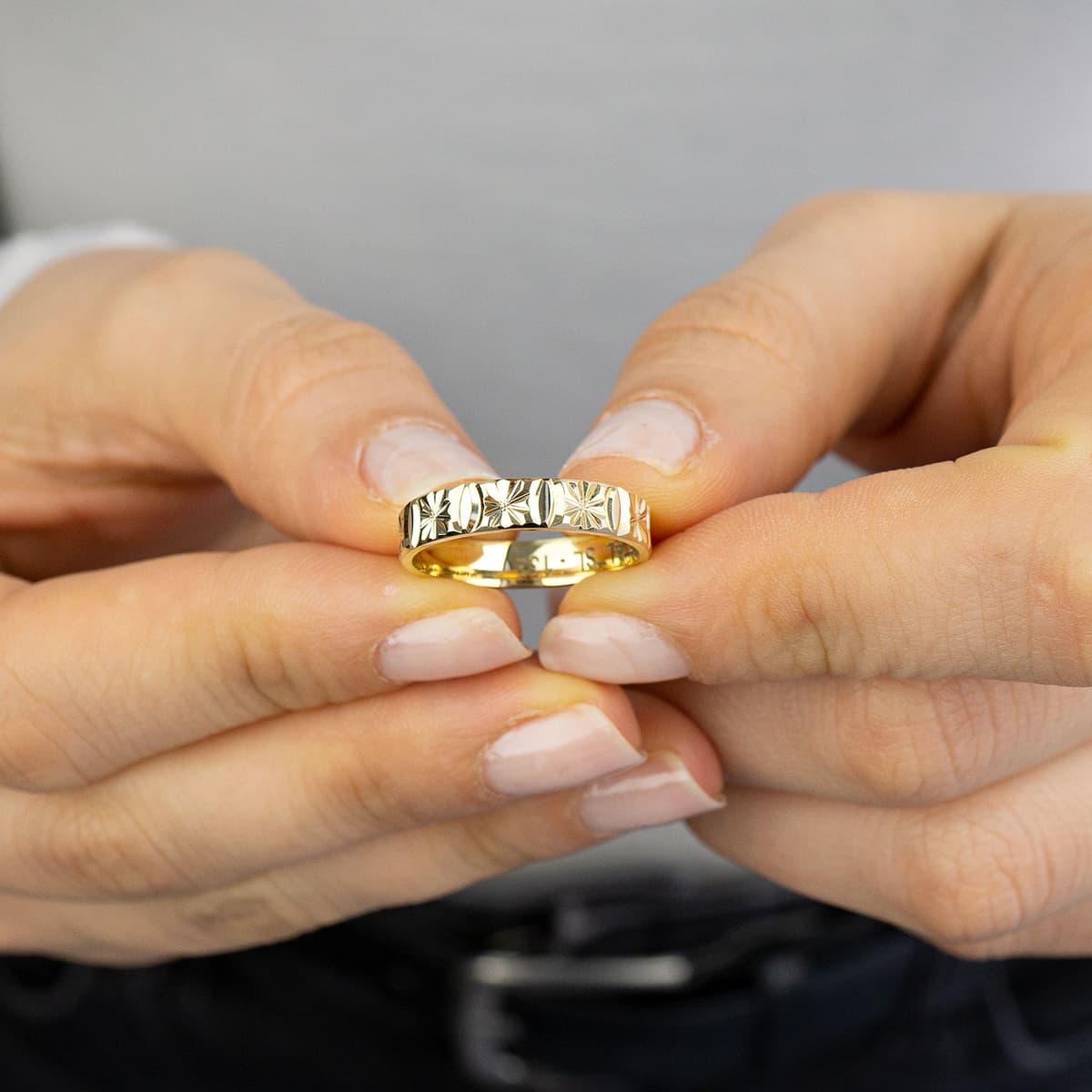 Women's Wedding Bands MASCHIO FEMMINA Gold