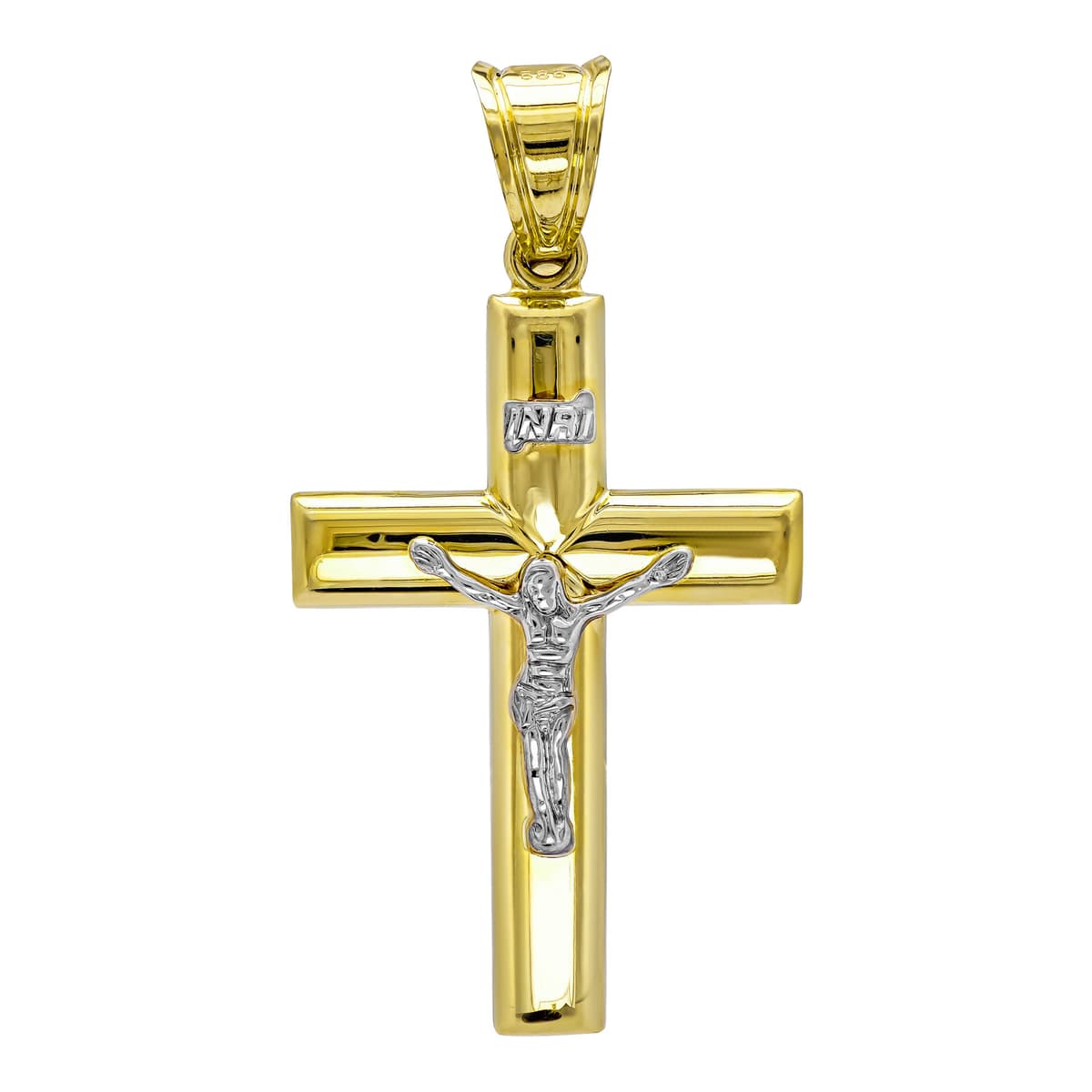 Boys' Baptism Crosses Gofas Gold