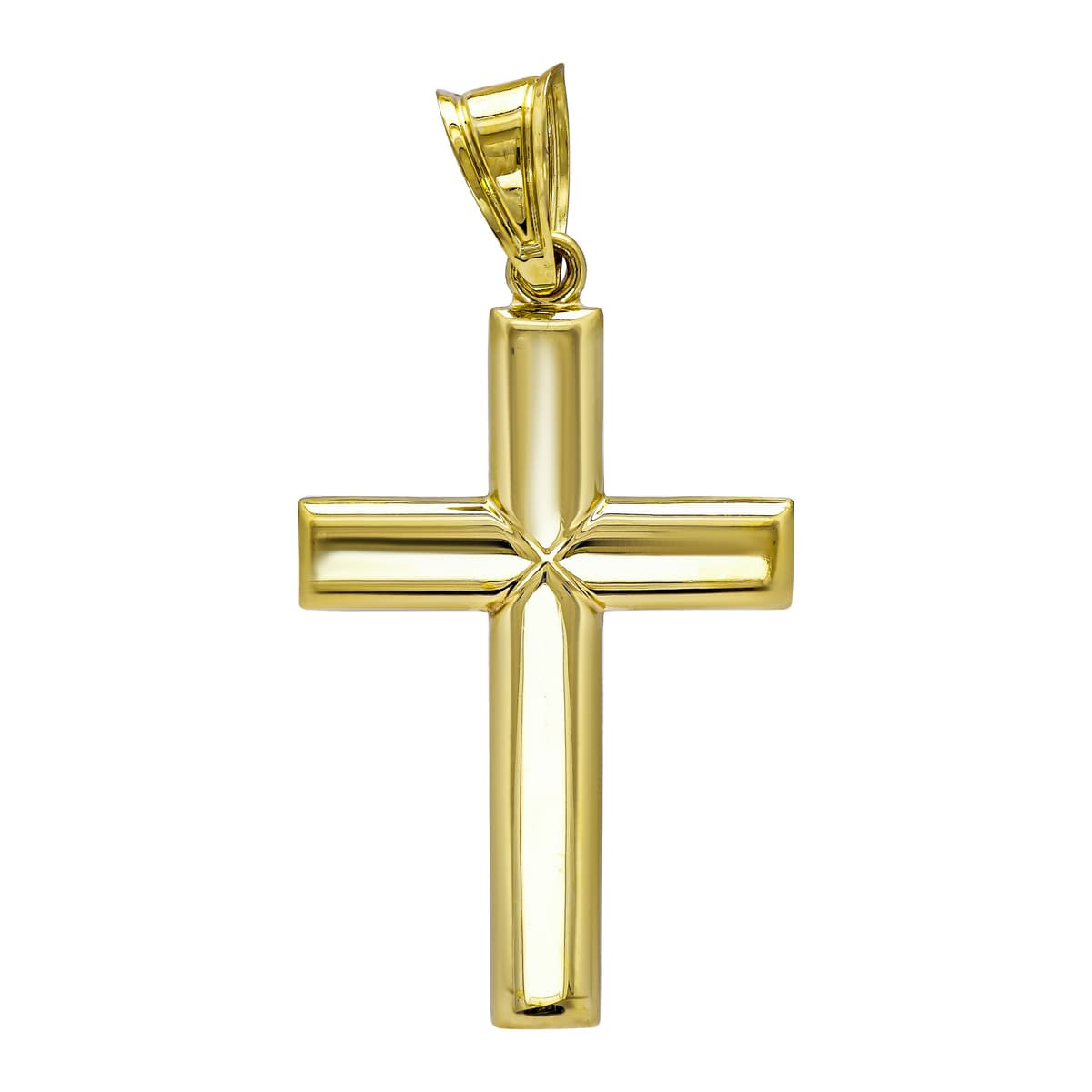 Boys' Baptism Crosses Gofas Gold