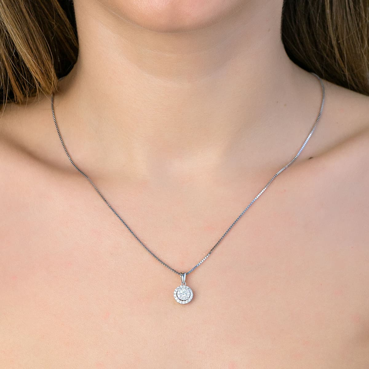 Women's Necklaces Gofas Silver