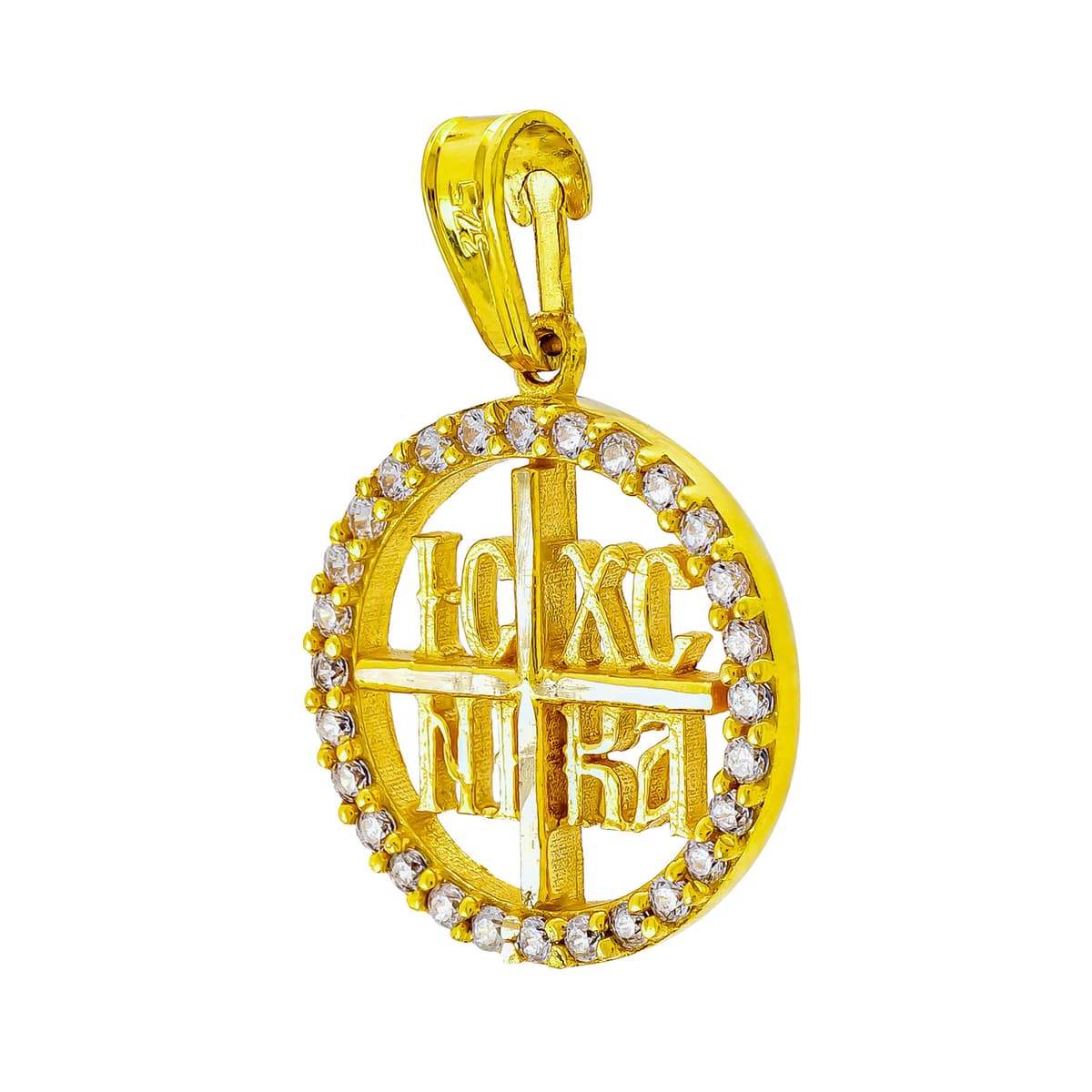 Κωνσταντινάτο Από Κίτρινο Χρυσό 9 Καρατίων KN523