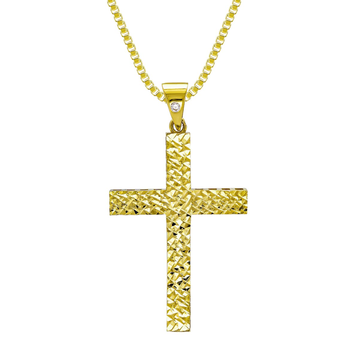 Boys' Baptism Crosses Gofas Gold