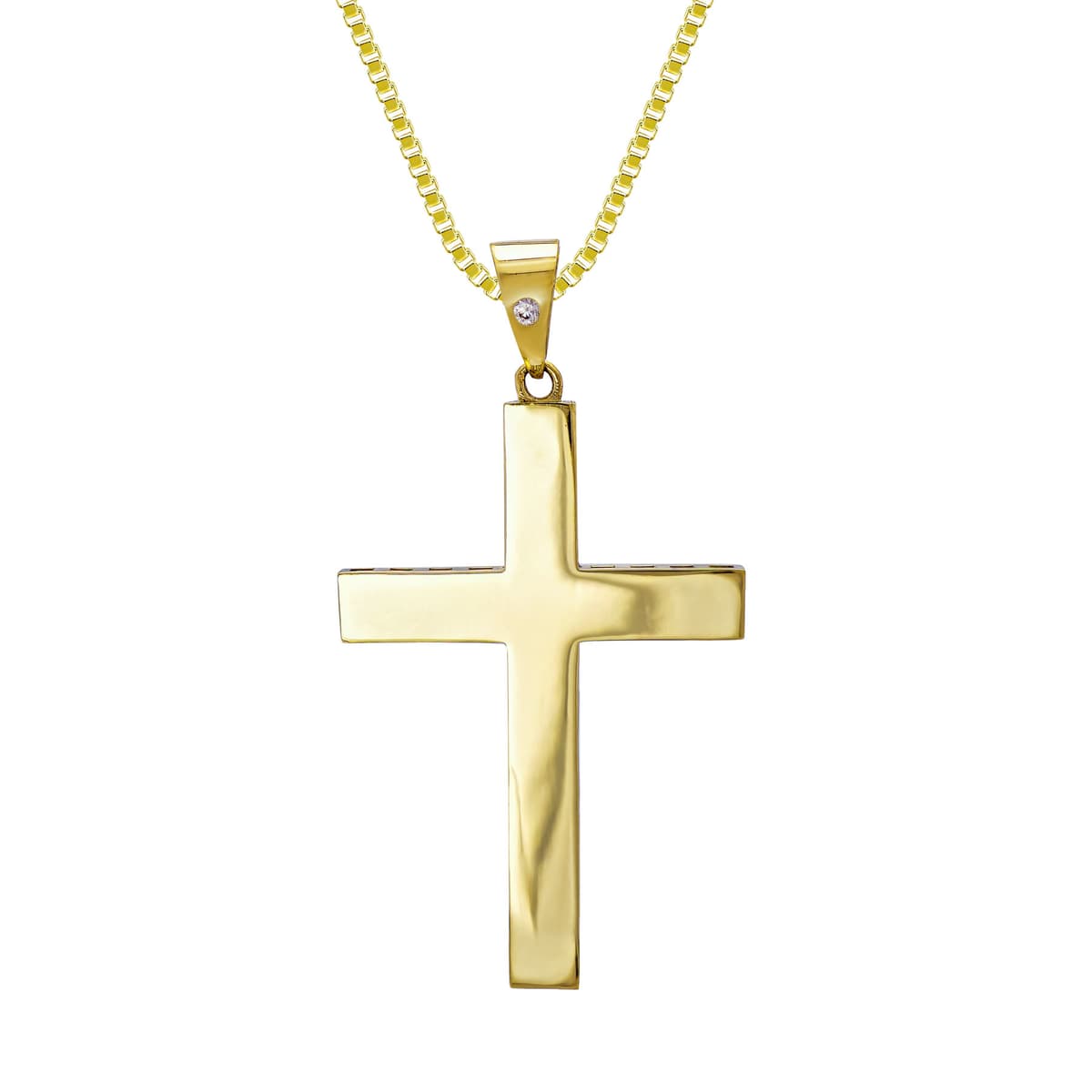 Boys' Baptism Crosses Gofas Gold