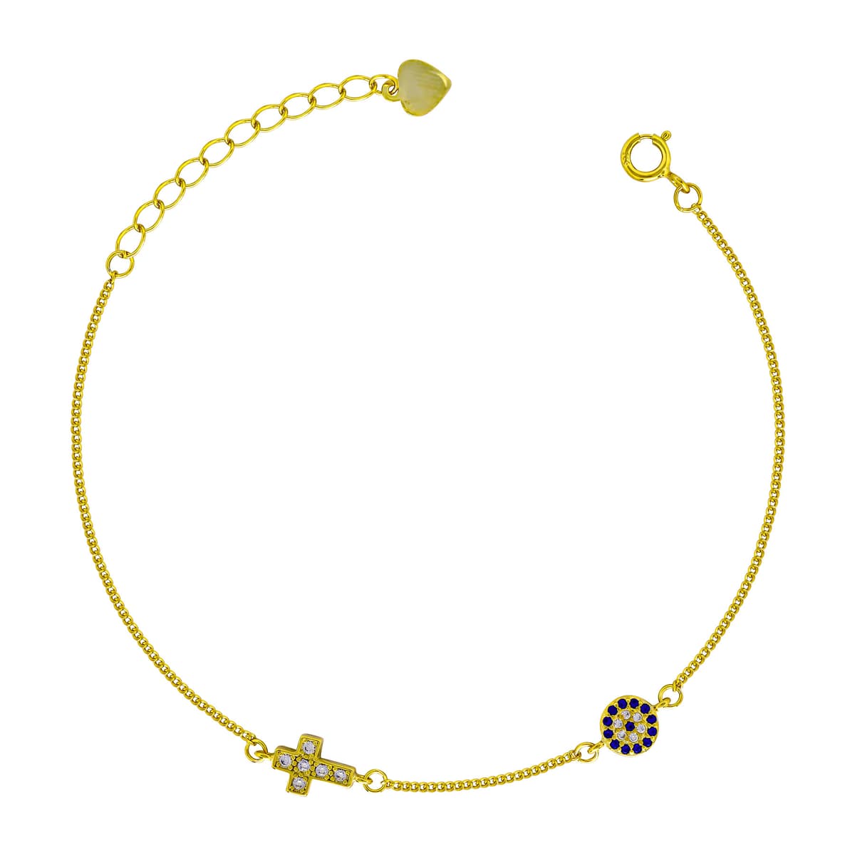 Βραχιόλι Mατάκι από Eπιχρυσωμένο Ασήμι VR1561