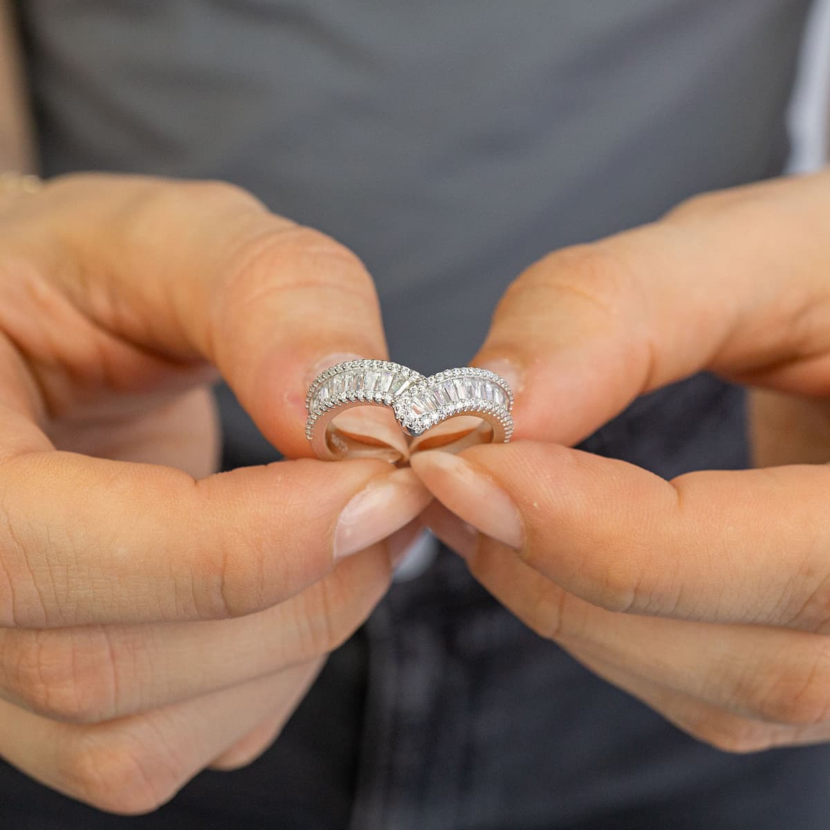 Women's Rings Gofas Silver