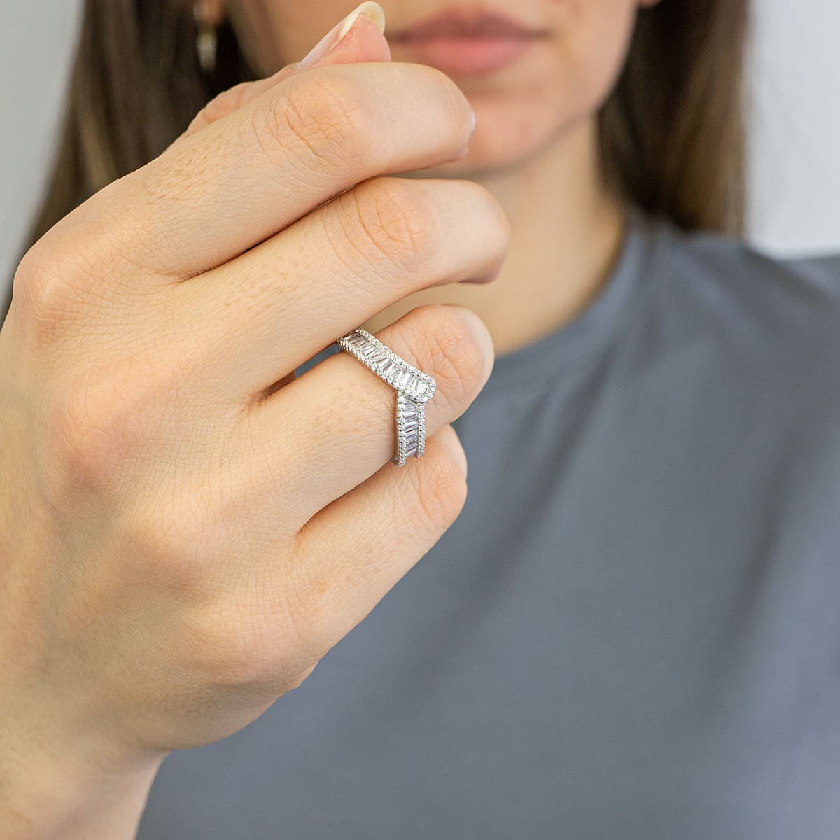 Women's Rings Gofas Silver