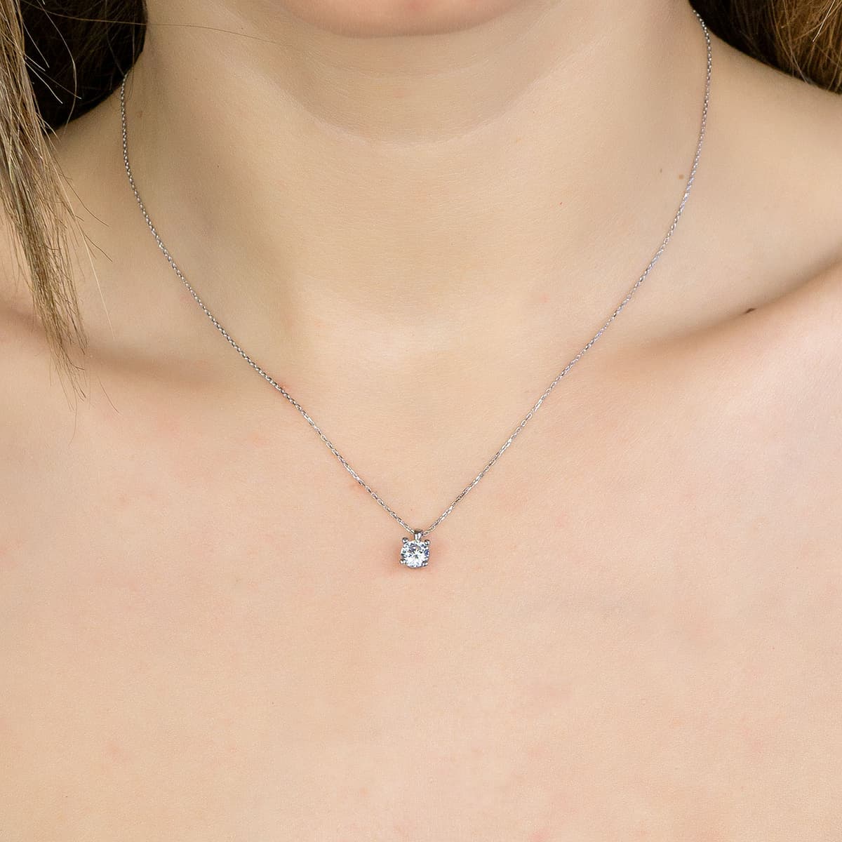 Women's Necklaces Gofas Silver