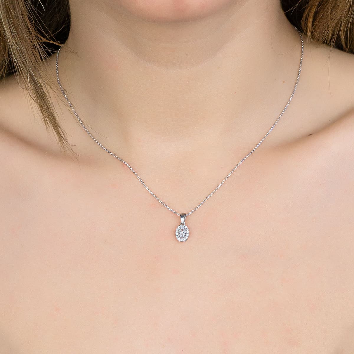 Women's Necklaces Gofas Silver