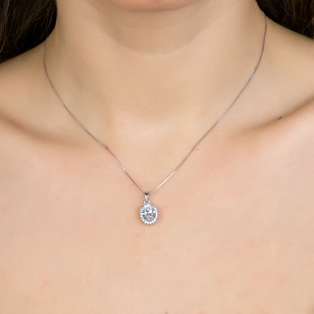 Women's Necklaces Gofas Silver