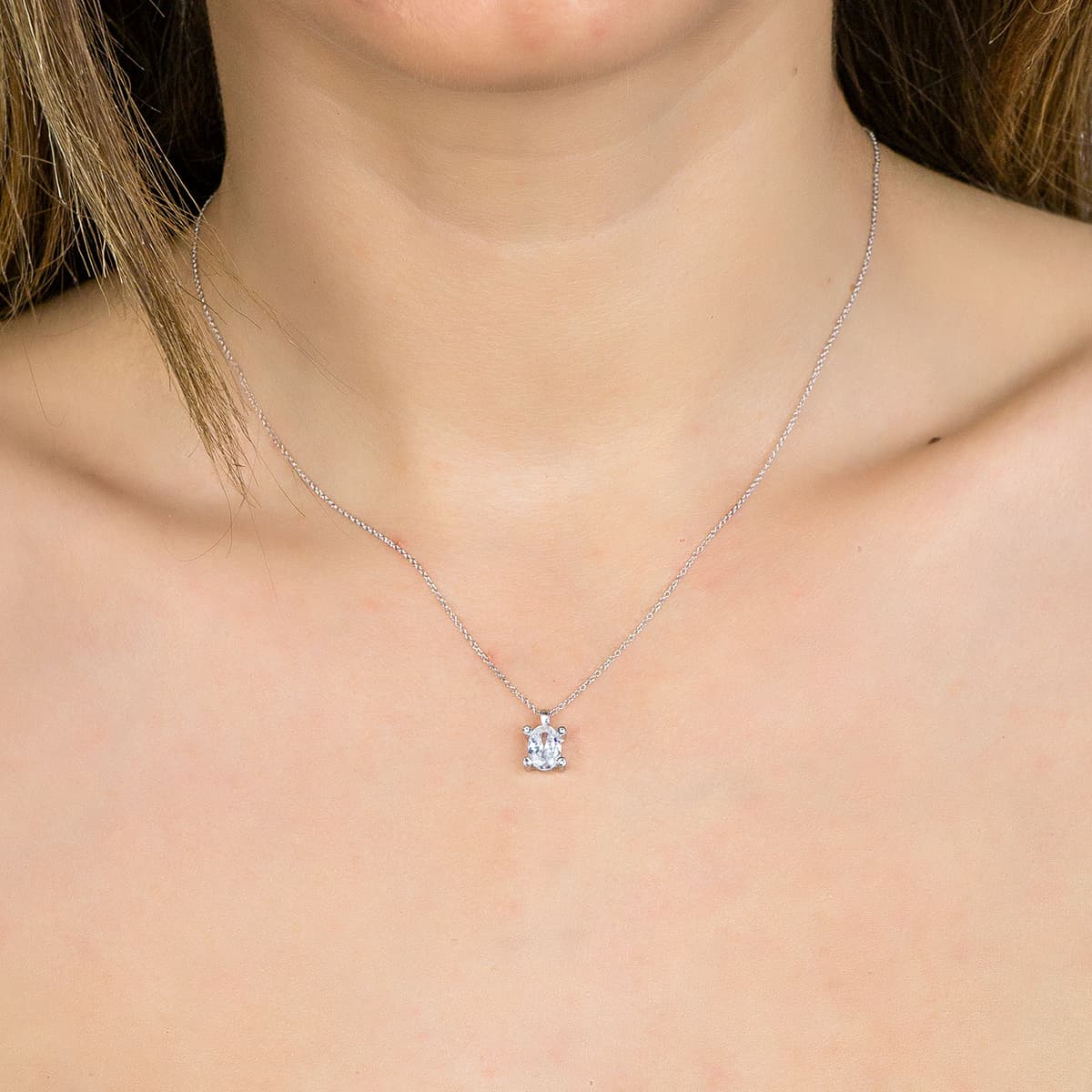 Women's Necklaces Gofas Silver