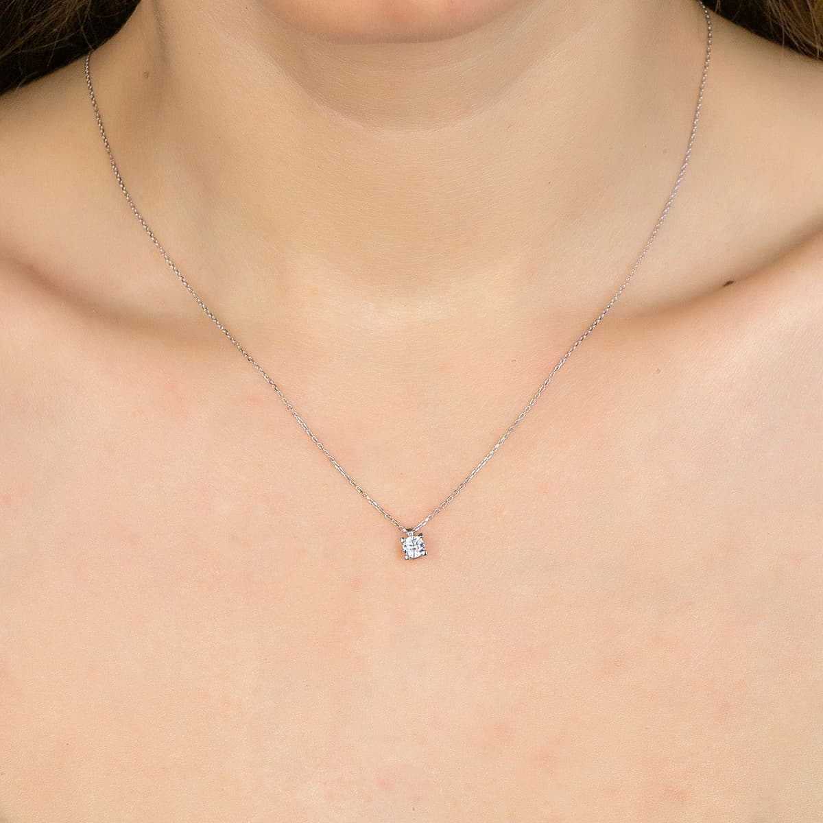 Women's Necklaces Gofas Silver