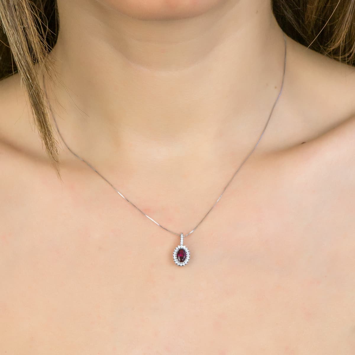 Women's Necklaces Gofas Silver