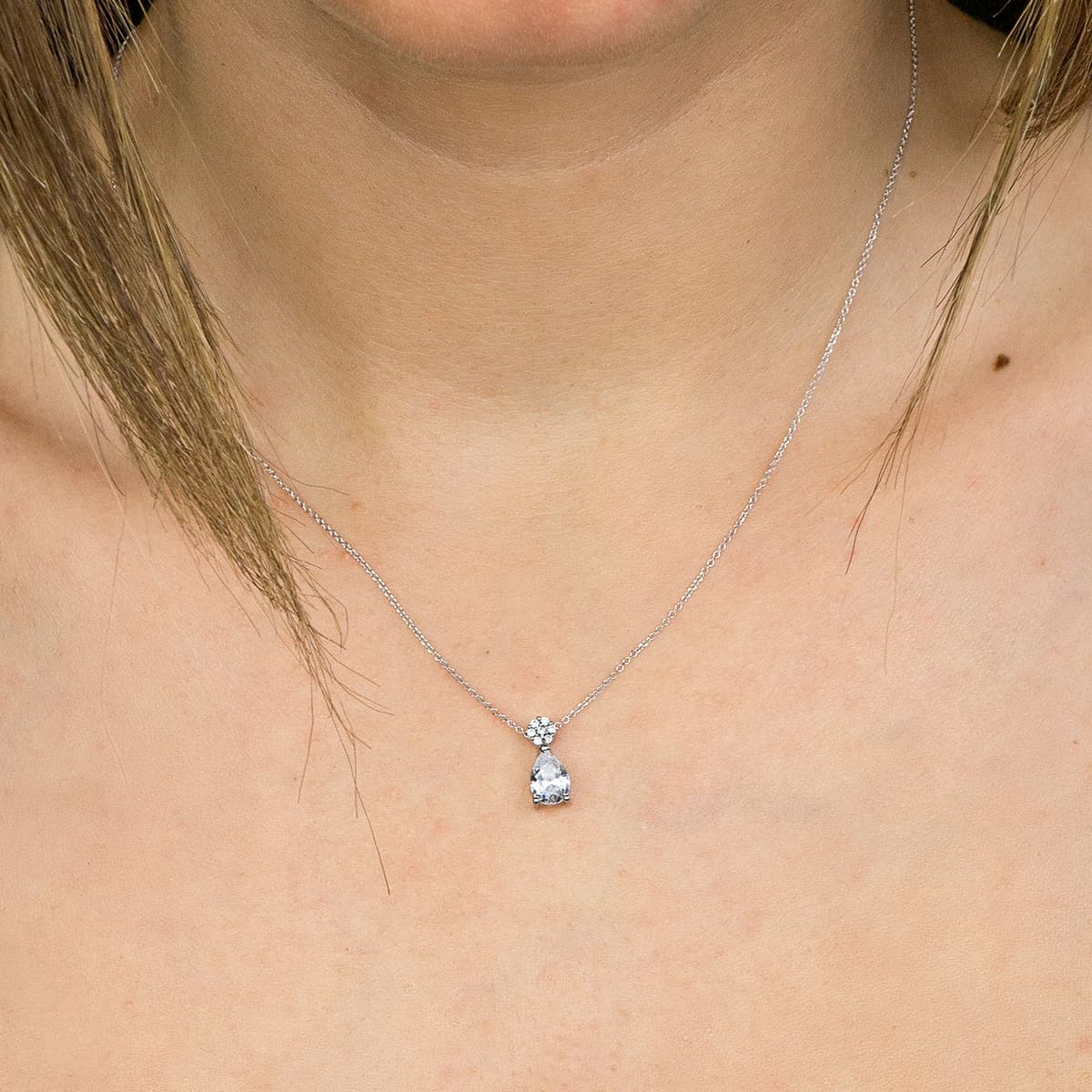 Women's Necklaces Gofas Silver