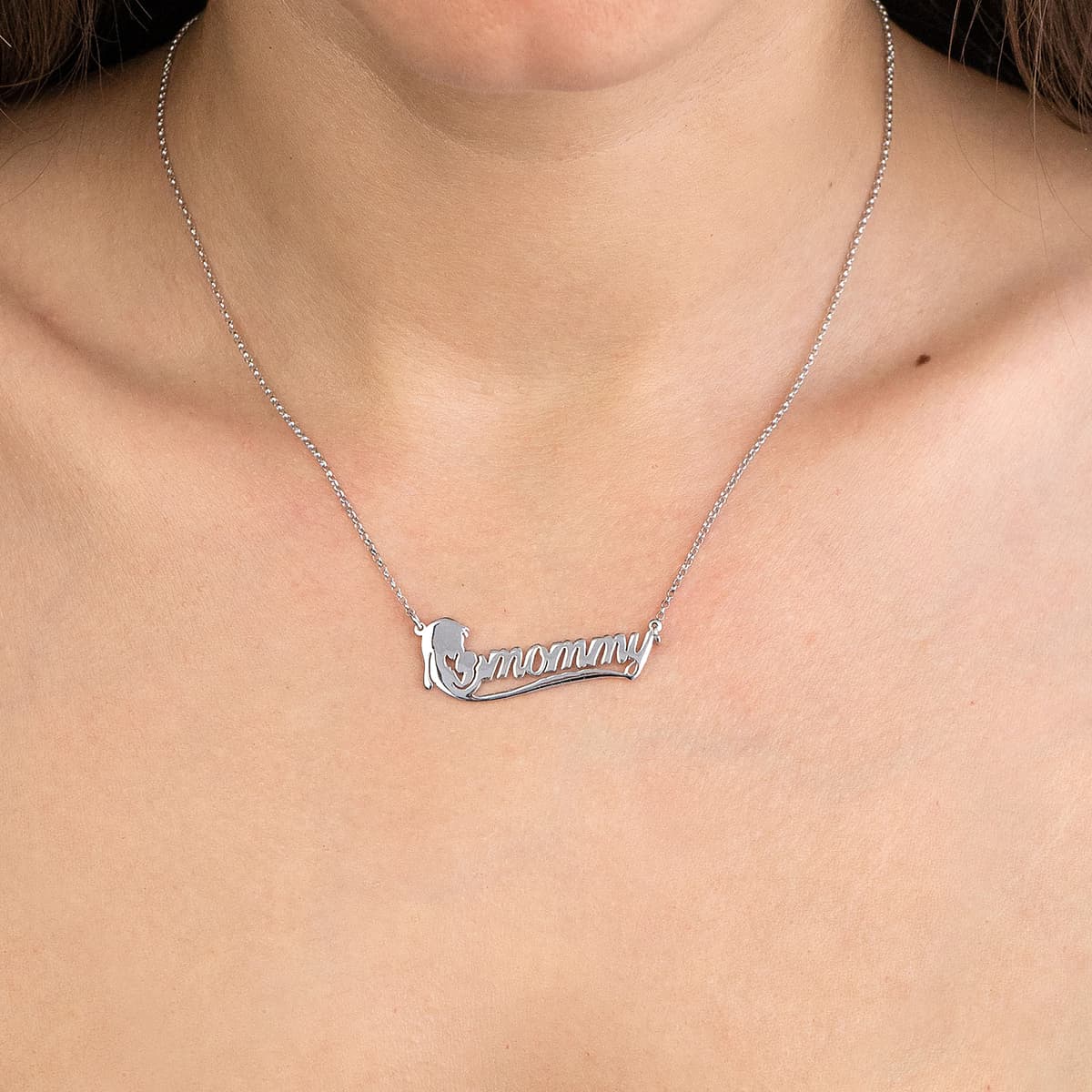 Women's Necklaces Gofas Silver