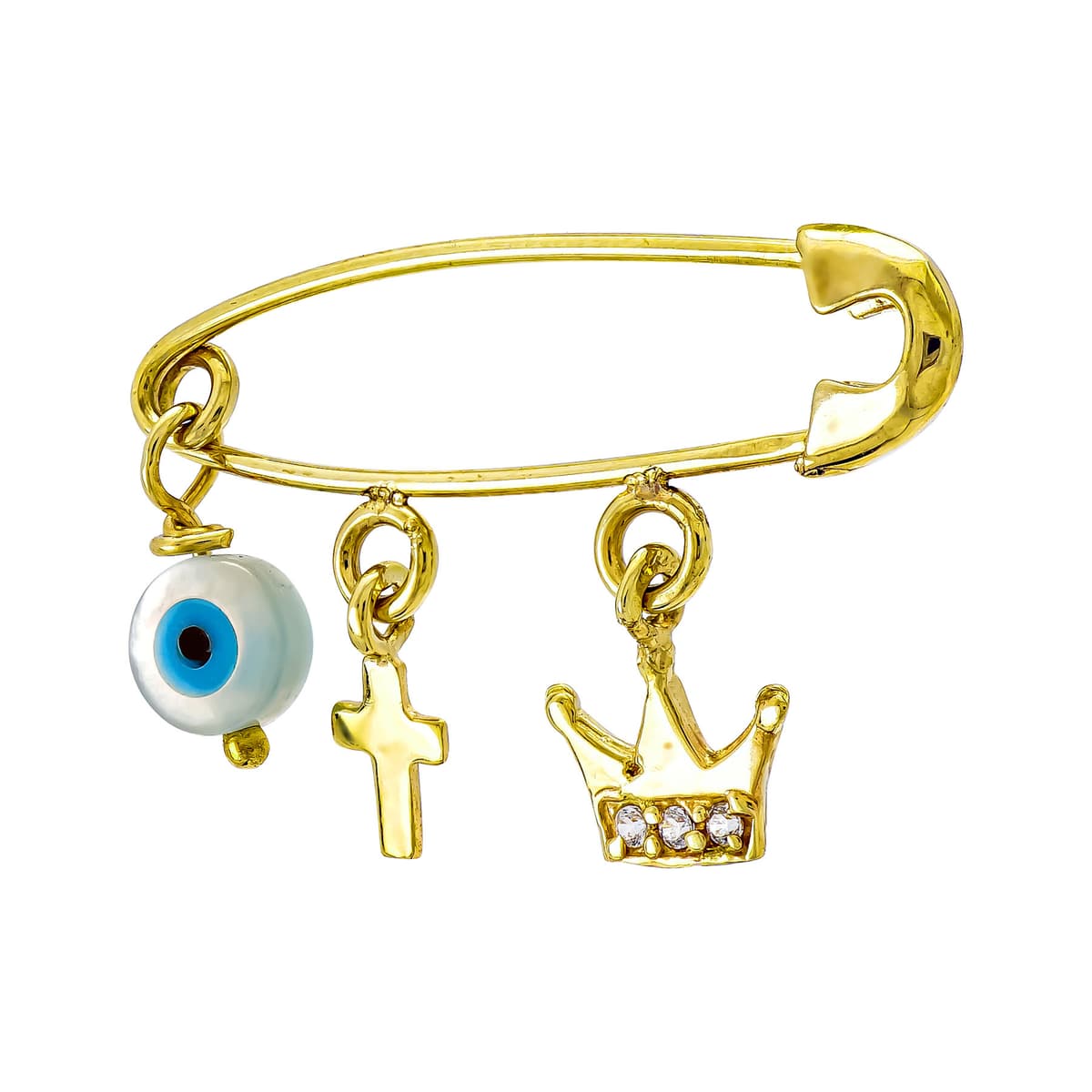 Boys' Safety Pins Gofas Gold