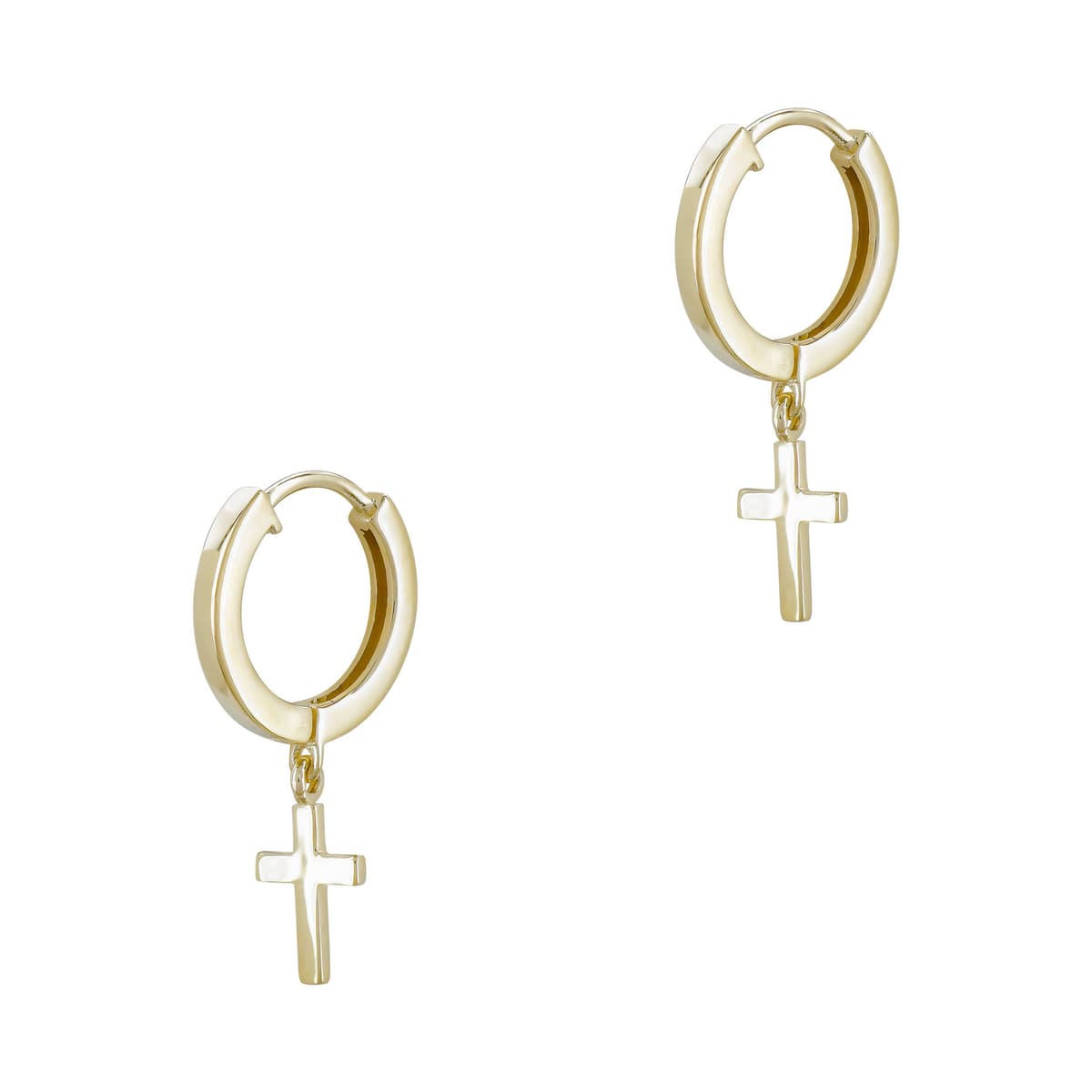 Women's Hoop Earrings Gofas Gold