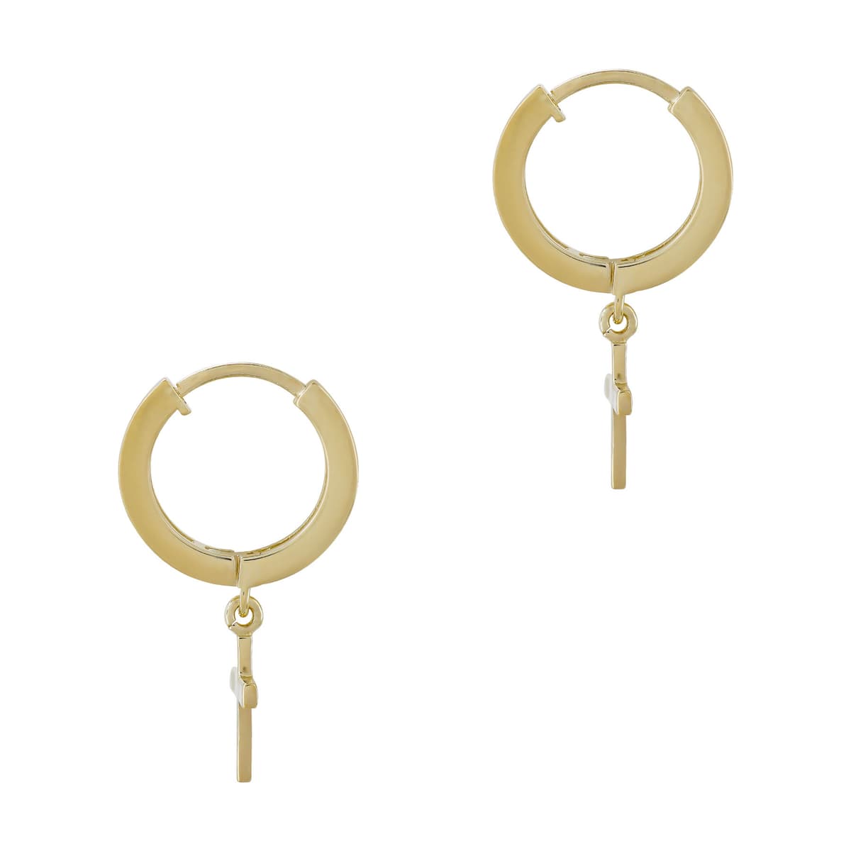 Women's Hoop Earrings Gofas Gold