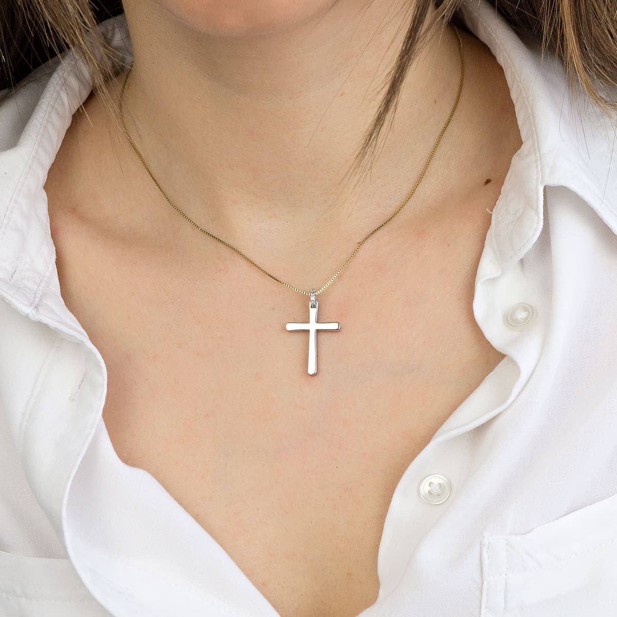 Women's Pendants Gofas Silver