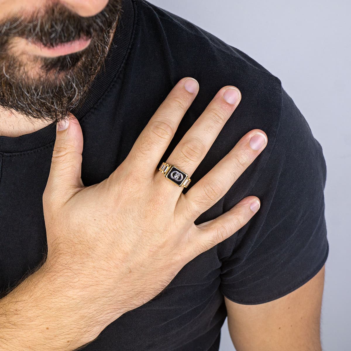 Men's Rings Gofas Gold