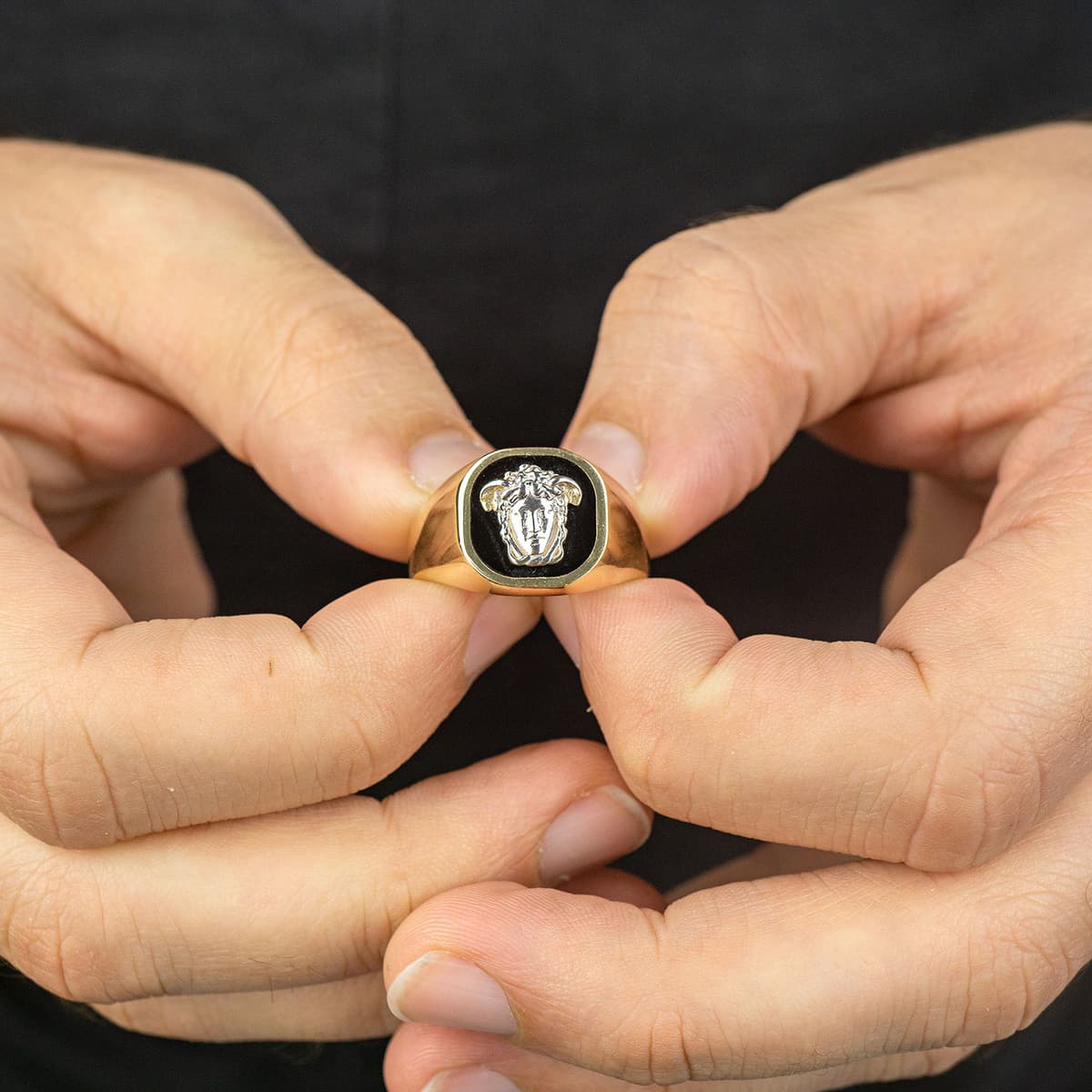 Men's Rings Gofas Gold