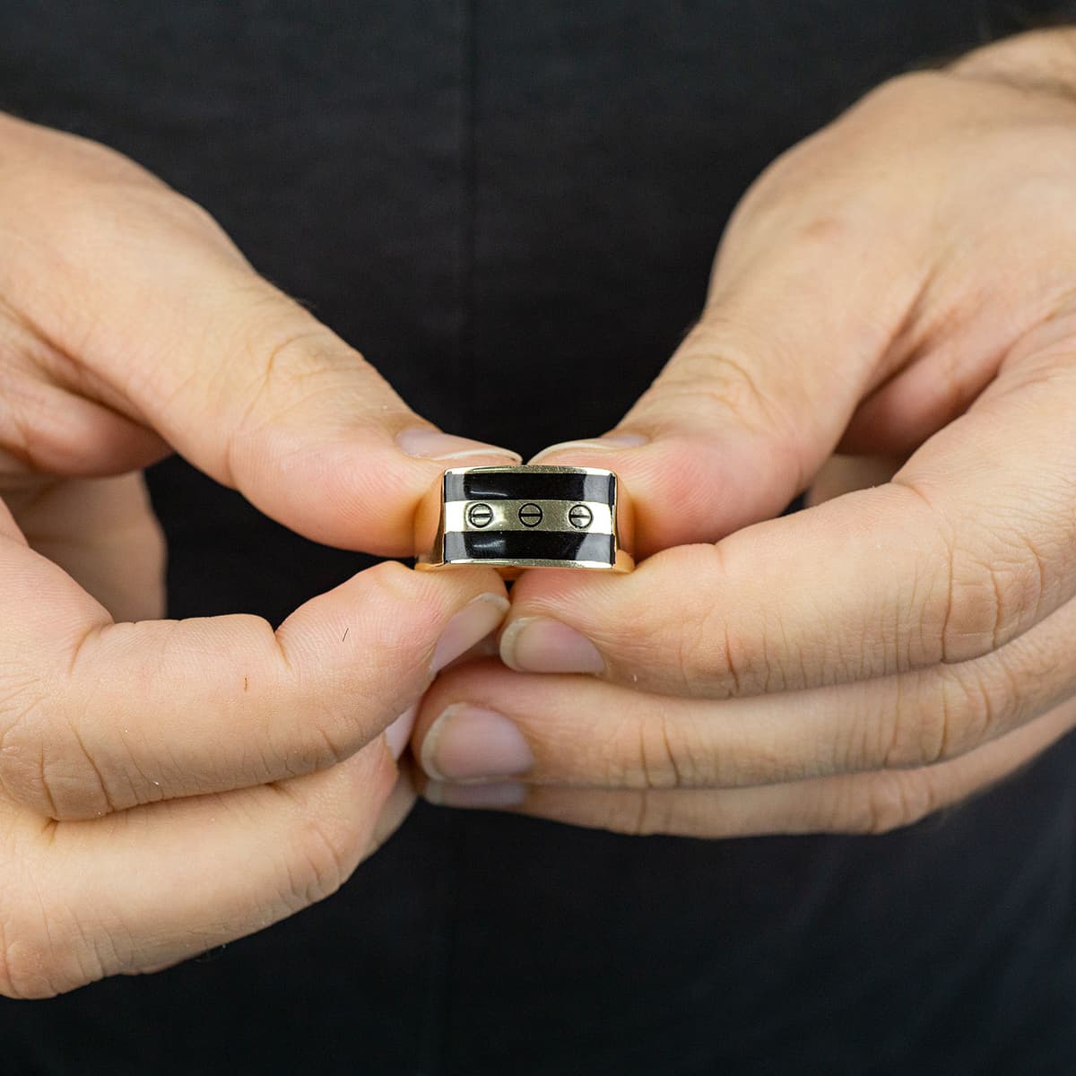 Men's Rings Gofas Gold