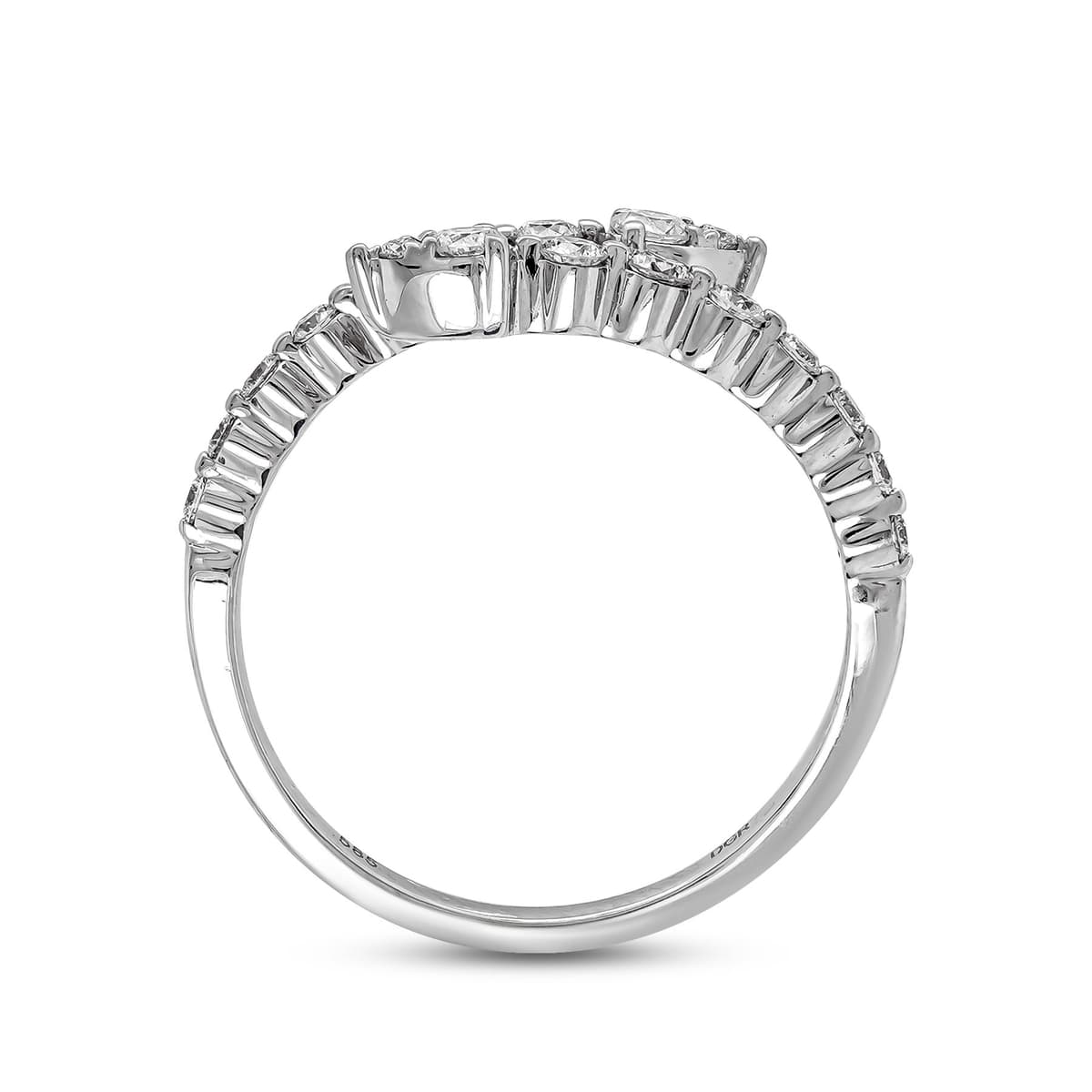 Women's Rings Diamond Group Silver