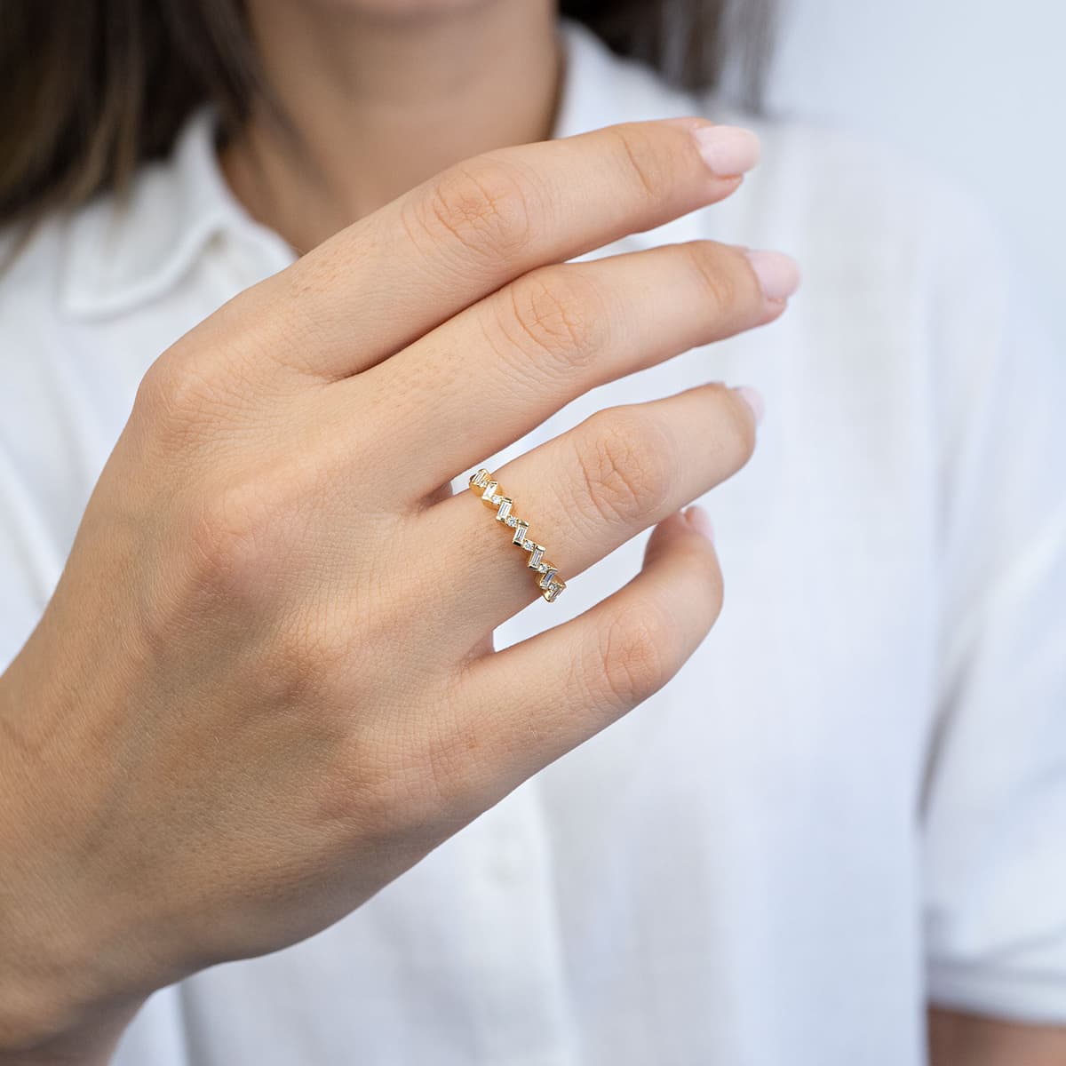 Women's Rings Diamond Group Gold