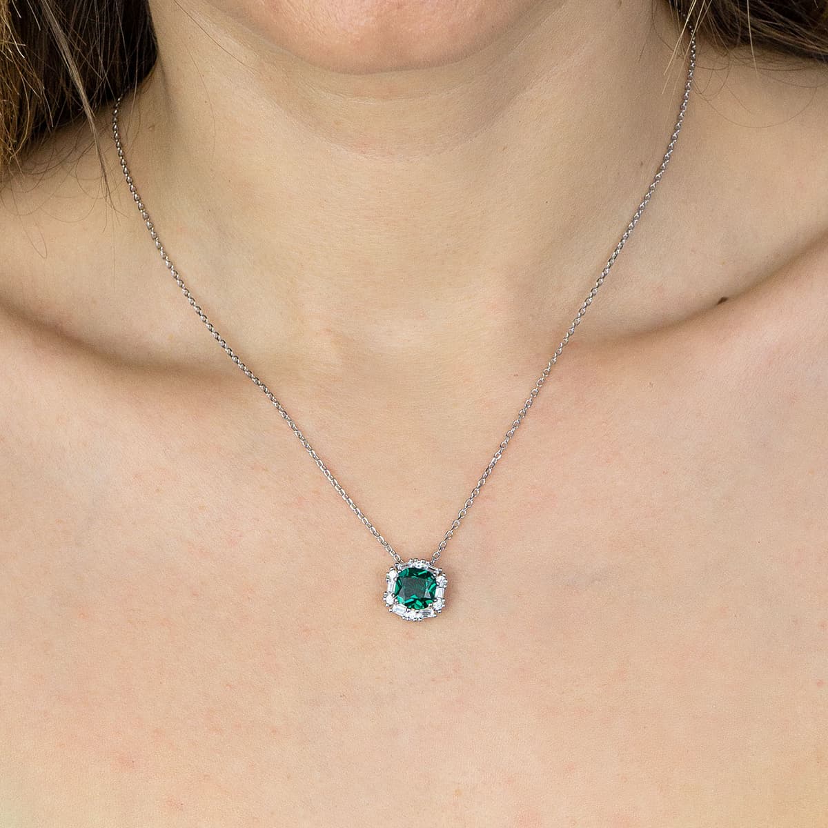 Women's Necklaces LUXENTER Silver