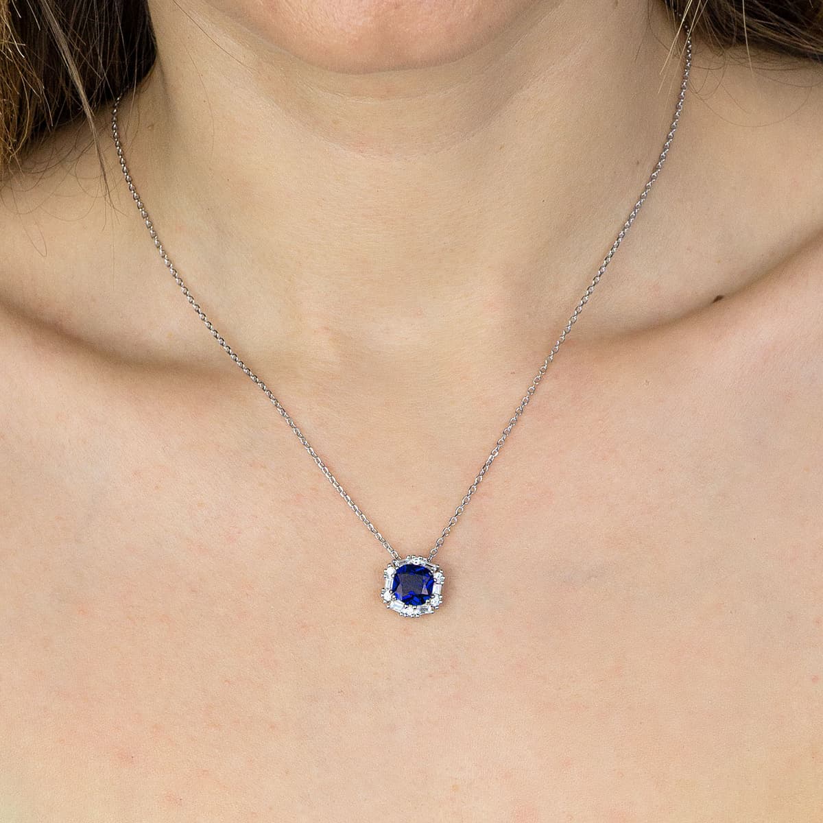 Women's Necklaces LUXENTER Silver