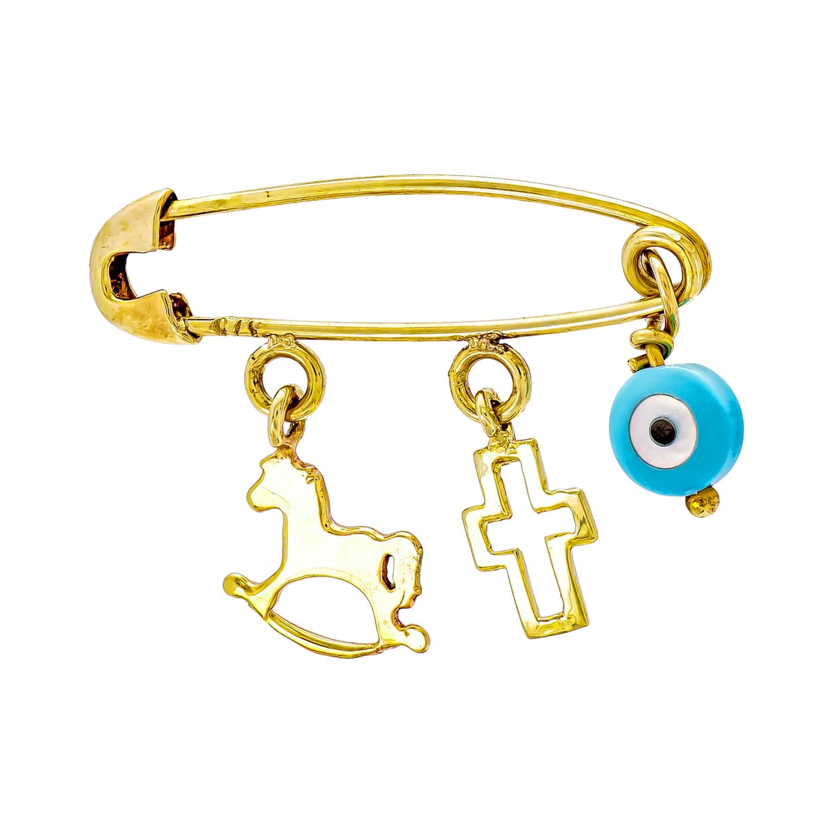 Boys' Safety Pins Gofas Gold