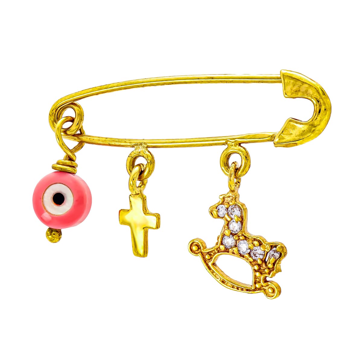 Boys' Safety Pins Gofas Gold