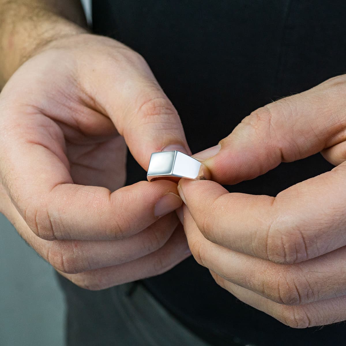 Men's Rings Gofas Silver