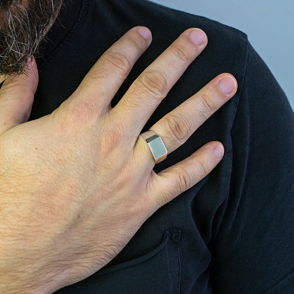 Men's Rings Gofas Silver