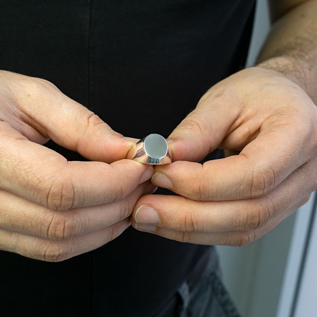 Men's Rings Gofas Silver