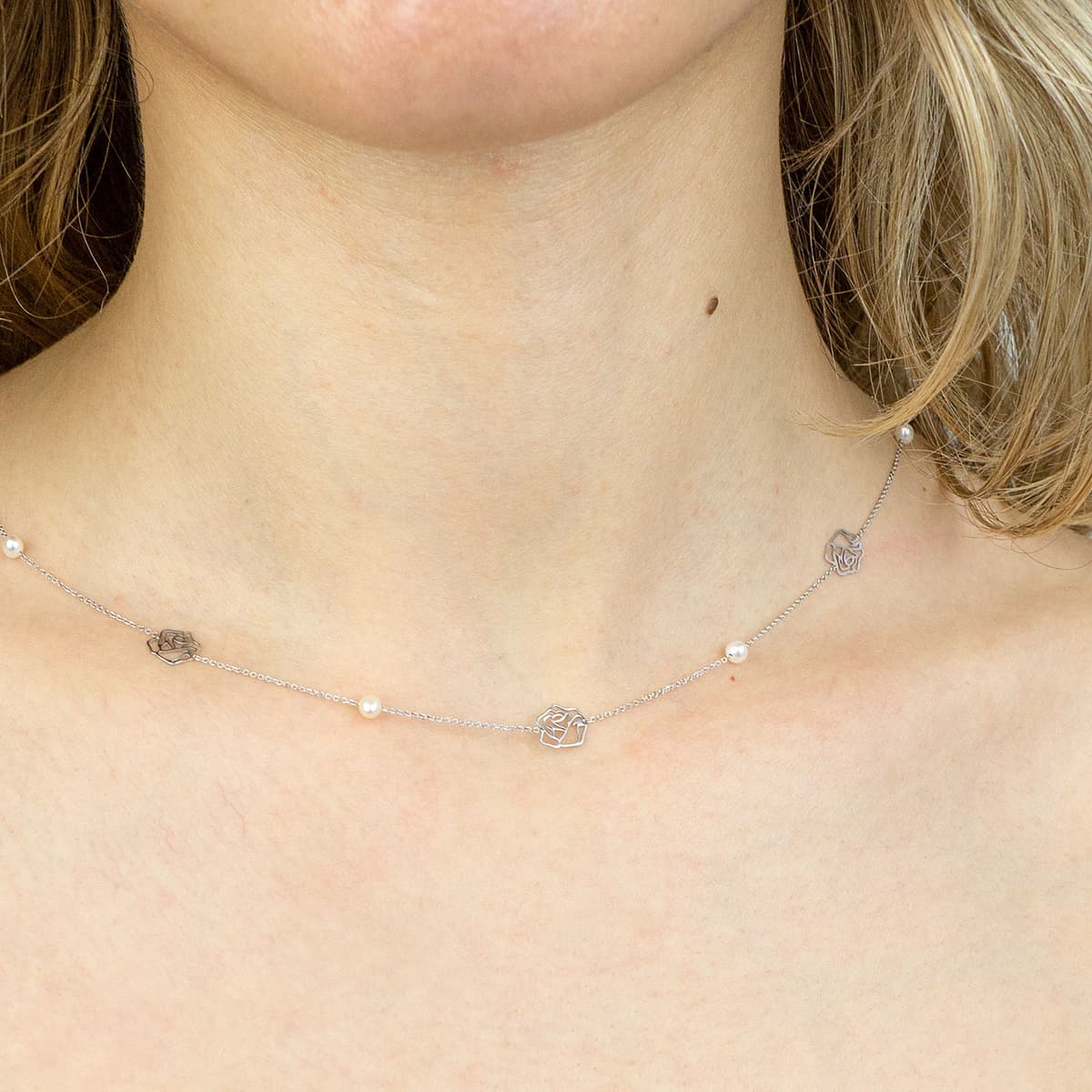 Women's Necklaces Gofas Silver