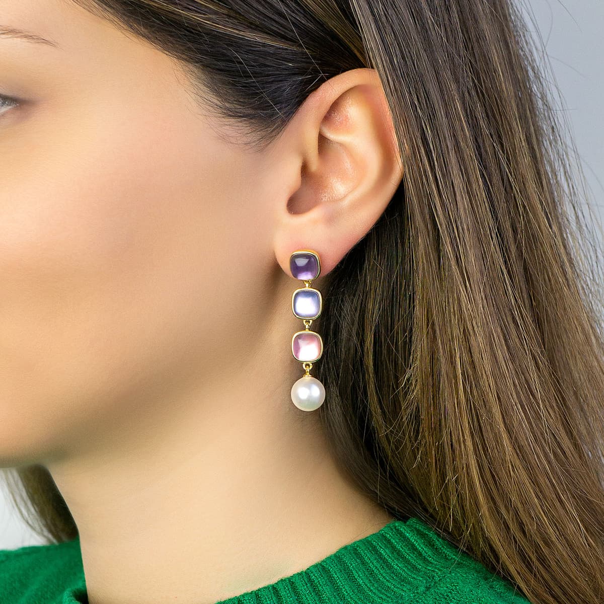 Women's Necklaces LUXENTER Silver