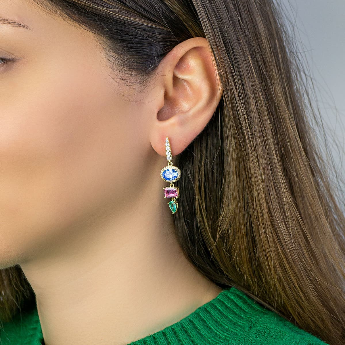 Women's Necklaces LUXENTER Silver