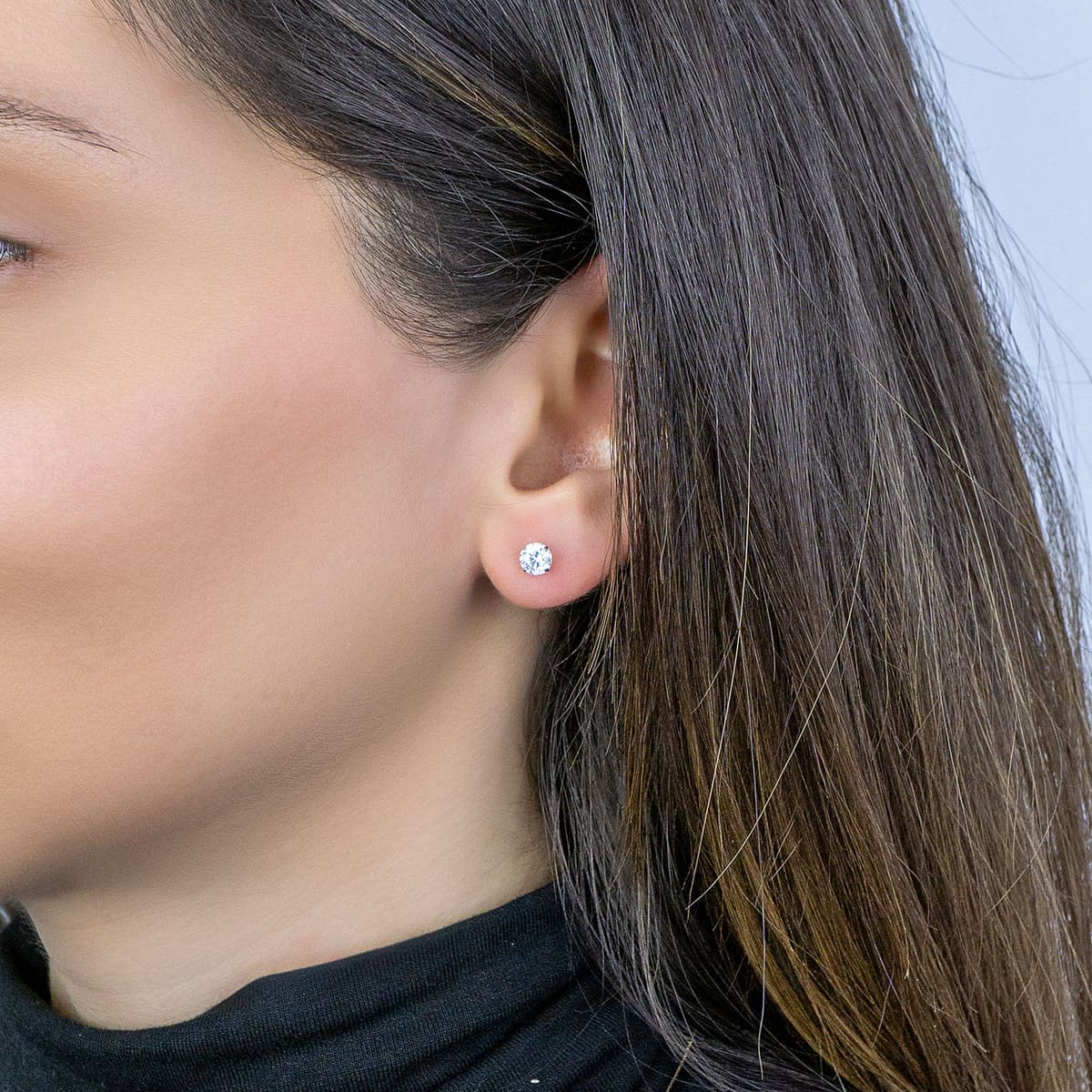 Women's Earrings Gofas Silver