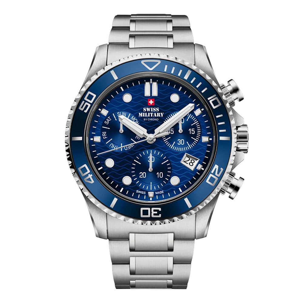 Men's Watches SWISS MILITARY Silver