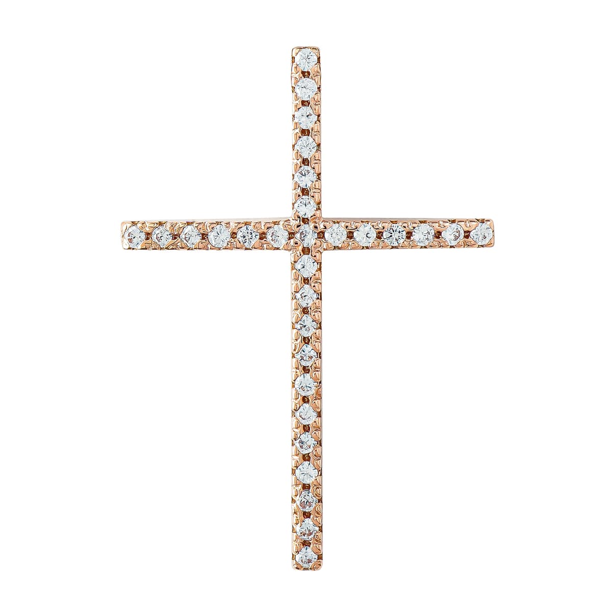 Girls' Baptism Crosses Gofas Rose Gold