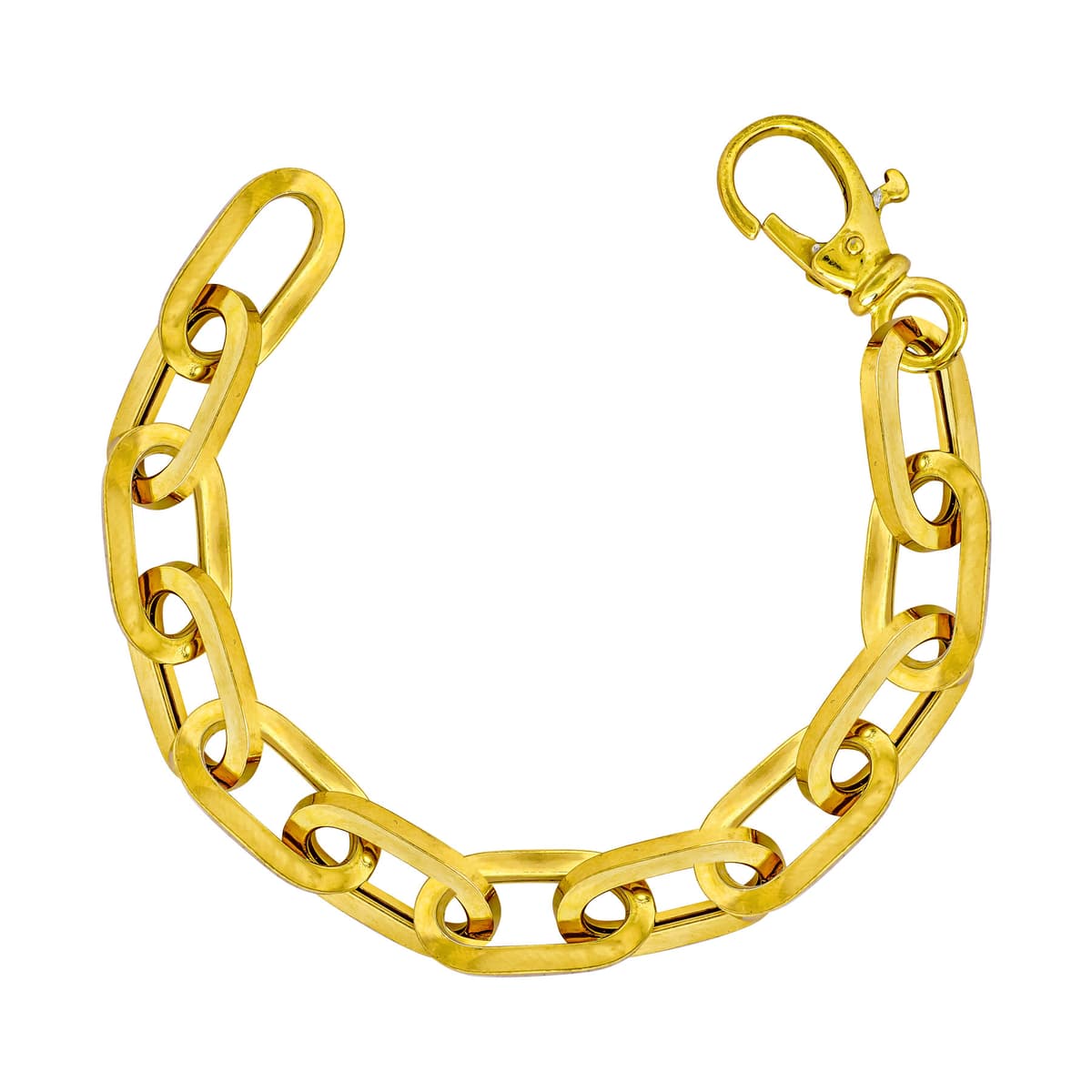 Βραχιόλι Αλυσίδα απο Επιχρυσωμένο Ασήμι VR1950