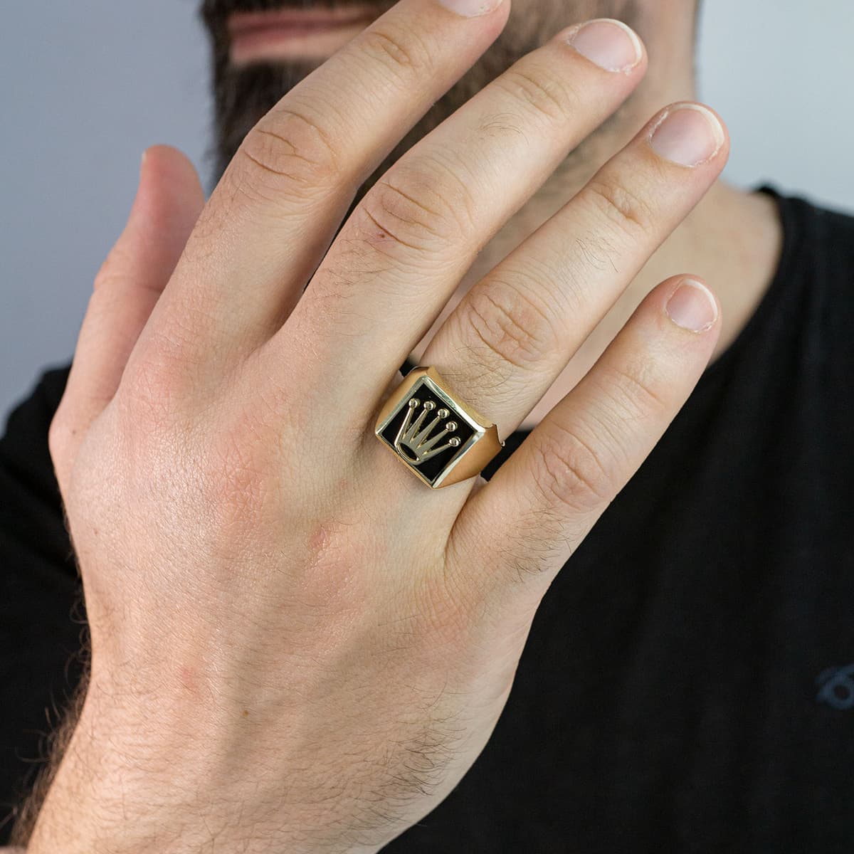 Men's Rings Gofas Gold