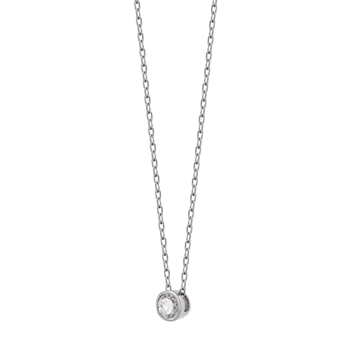 Women's Necklaces Diamond Group Silver