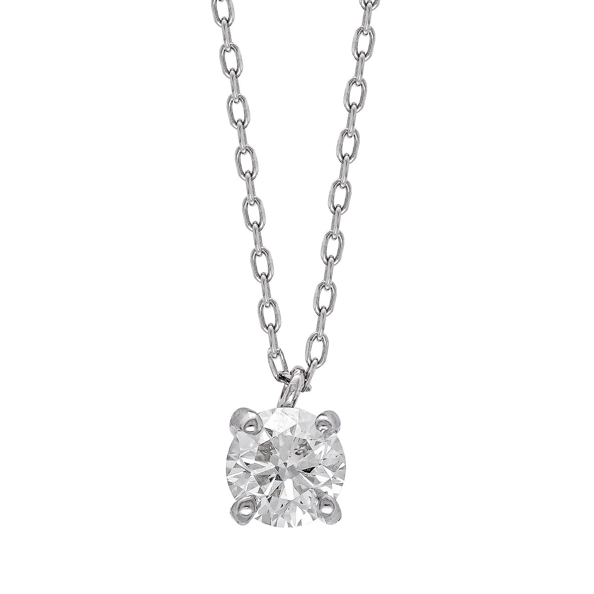 Women's Necklaces Diamond Group Silver